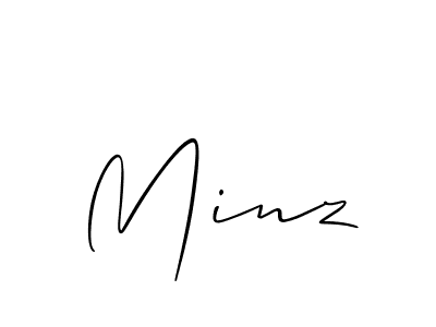 Once you've used our free online signature maker to create your best signature Allison_Script style, it's time to enjoy all of the benefits that Minz name signing documents. Minz signature style 2 images and pictures png