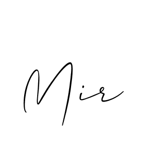 if you are searching for the best signature style for your name Mir. so please give up your signature search. here we have designed multiple signature styles  using Allison_Script. Mir signature style 2 images and pictures png