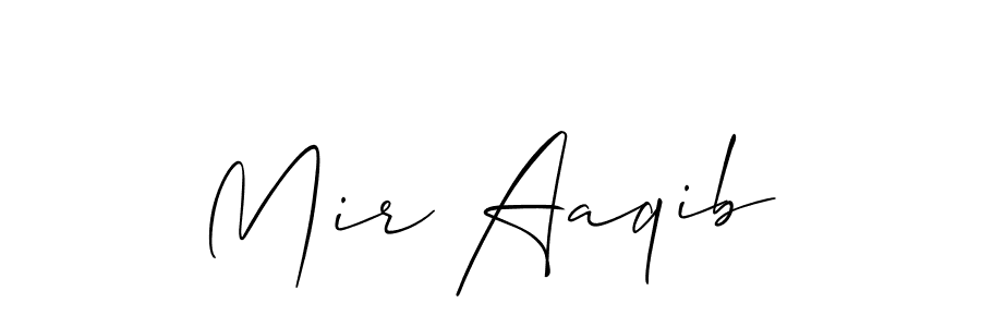 The best way (Allison_Script) to make a short signature is to pick only two or three words in your name. The name Mir Aaqib include a total of six letters. For converting this name. Mir Aaqib signature style 2 images and pictures png