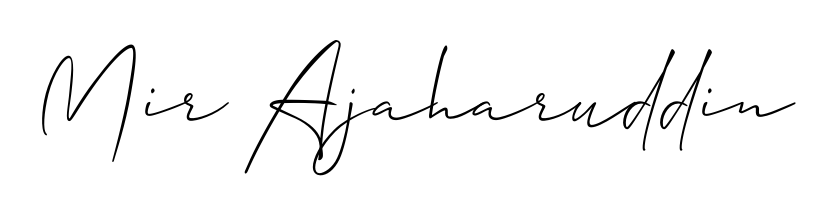 You can use this online signature creator to create a handwritten signature for the name Mir Ajaharuddin. This is the best online autograph maker. Mir Ajaharuddin signature style 2 images and pictures png