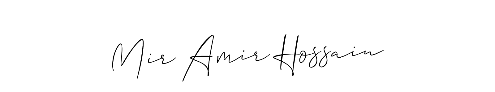 See photos of Mir Amir Hossain official signature by Spectra . Check more albums & portfolios. Read reviews & check more about Allison_Script font. Mir Amir Hossain signature style 2 images and pictures png