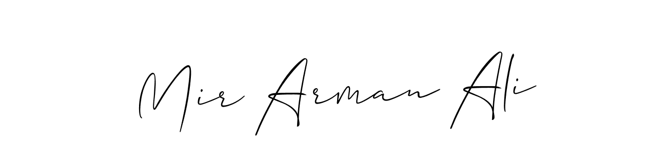 You can use this online signature creator to create a handwritten signature for the name Mir Arman Ali. This is the best online autograph maker. Mir Arman Ali signature style 2 images and pictures png
