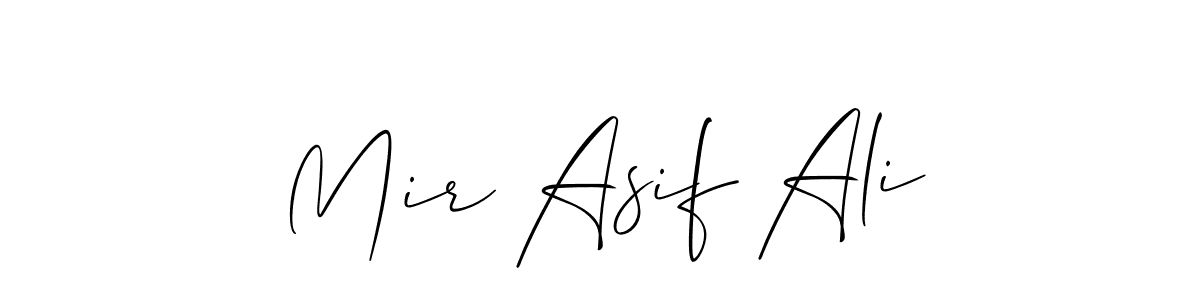 Make a beautiful signature design for name Mir Asif Ali. Use this online signature maker to create a handwritten signature for free. Mir Asif Ali signature style 2 images and pictures png