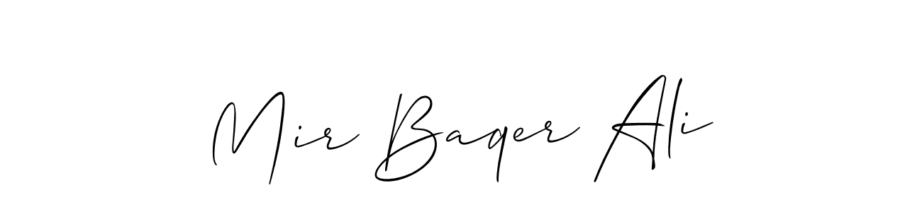 Here are the top 10 professional signature styles for the name Mir Baqer Ali. These are the best autograph styles you can use for your name. Mir Baqer Ali signature style 2 images and pictures png