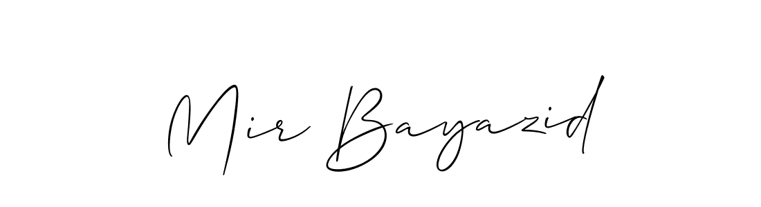 Also You can easily find your signature by using the search form. We will create Mir Bayazid name handwritten signature images for you free of cost using Allison_Script sign style. Mir Bayazid signature style 2 images and pictures png