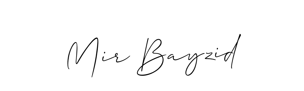 Similarly Allison_Script is the best handwritten signature design. Signature creator online .You can use it as an online autograph creator for name Mir Bayzid. Mir Bayzid signature style 2 images and pictures png