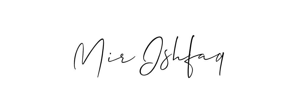 Make a beautiful signature design for name Mir Ishfaq. Use this online signature maker to create a handwritten signature for free. Mir Ishfaq signature style 2 images and pictures png