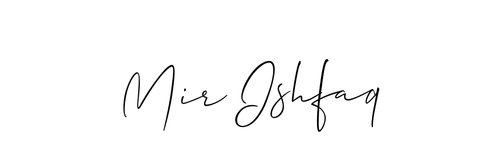 Make a beautiful signature design for name Mir Ishfaq. Use this online signature maker to create a handwritten signature for free. Mir Ishfaq signature style 2 images and pictures png