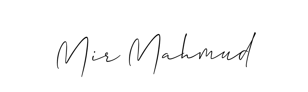 Once you've used our free online signature maker to create your best signature Allison_Script style, it's time to enjoy all of the benefits that Mir Mahmud name signing documents. Mir Mahmud signature style 2 images and pictures png