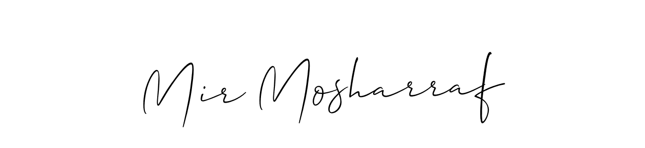 See photos of Mir Mosharraf official signature by Spectra . Check more albums & portfolios. Read reviews & check more about Allison_Script font. Mir Mosharraf signature style 2 images and pictures png