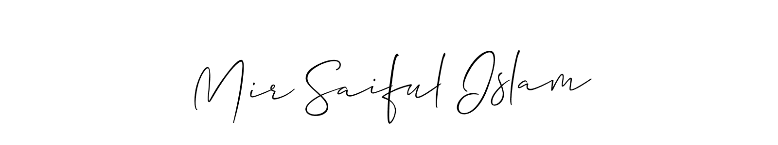 How to Draw Mir Saiful Islam signature style? Allison_Script is a latest design signature styles for name Mir Saiful Islam. Mir Saiful Islam signature style 2 images and pictures png