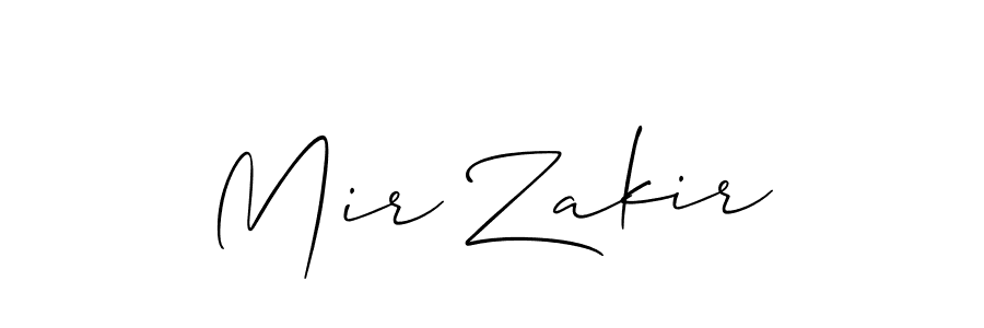 Allison_Script is a professional signature style that is perfect for those who want to add a touch of class to their signature. It is also a great choice for those who want to make their signature more unique. Get Mir Zakir name to fancy signature for free. Mir Zakir signature style 2 images and pictures png