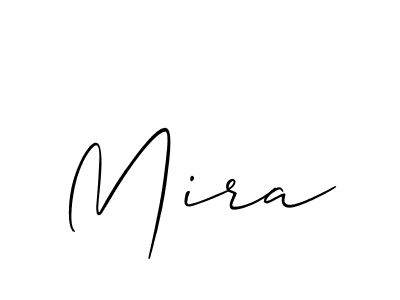 Best and Professional Signature Style for Mira. Allison_Script Best Signature Style Collection. Mira signature style 2 images and pictures png