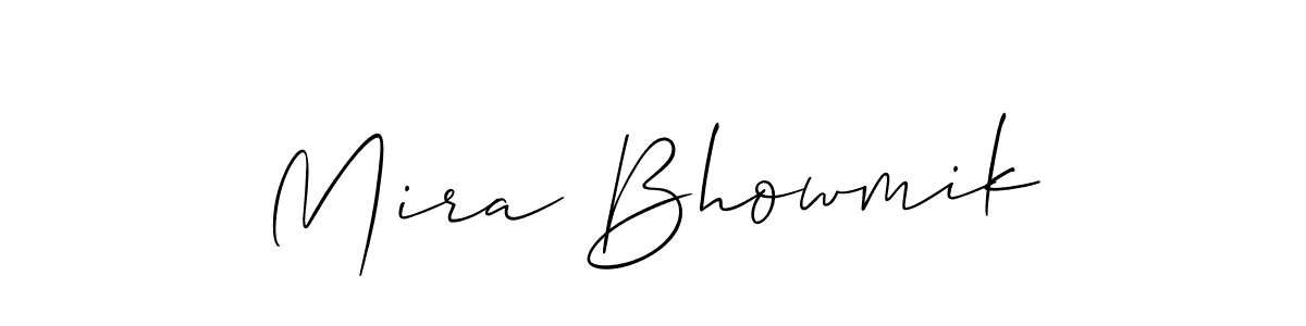 You can use this online signature creator to create a handwritten signature for the name Mira Bhowmik. This is the best online autograph maker. Mira Bhowmik signature style 2 images and pictures png