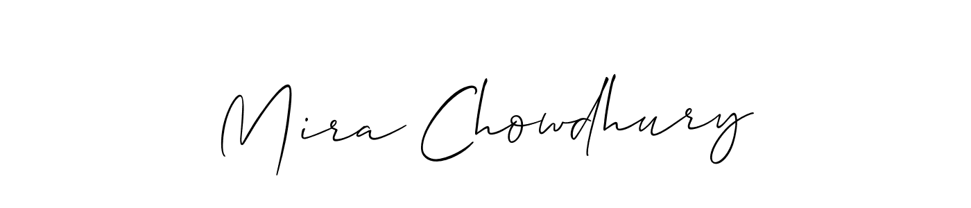 Make a beautiful signature design for name Mira Chowdhury. Use this online signature maker to create a handwritten signature for free. Mira Chowdhury signature style 2 images and pictures png