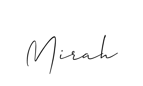 Also we have Mirah name is the best signature style. Create professional handwritten signature collection using Allison_Script autograph style. Mirah signature style 2 images and pictures png