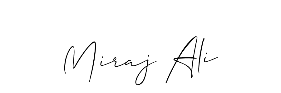 How to Draw Miraj Ali signature style? Allison_Script is a latest design signature styles for name Miraj Ali. Miraj Ali signature style 2 images and pictures png