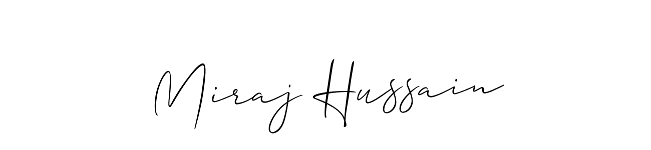 Similarly Allison_Script is the best handwritten signature design. Signature creator online .You can use it as an online autograph creator for name Miraj Hussain. Miraj Hussain signature style 2 images and pictures png