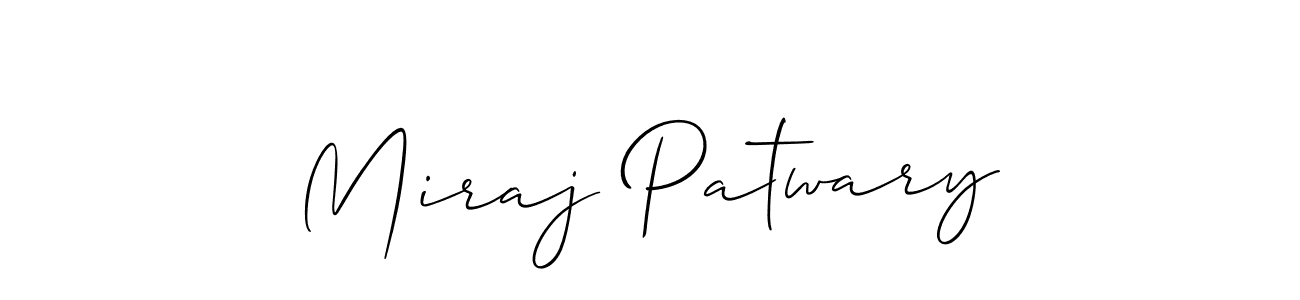 Once you've used our free online signature maker to create your best signature Allison_Script style, it's time to enjoy all of the benefits that Miraj Patwary name signing documents. Miraj Patwary signature style 2 images and pictures png