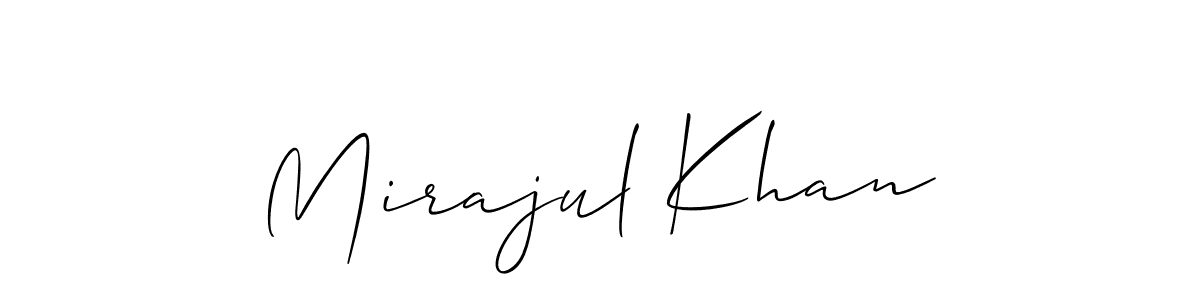 Make a beautiful signature design for name Mirajul Khan. Use this online signature maker to create a handwritten signature for free. Mirajul Khan signature style 2 images and pictures png