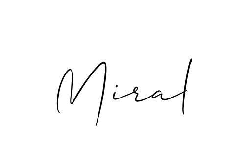Check out images of Autograph of Miral name. Actor Miral Signature Style. Allison_Script is a professional sign style online. Miral signature style 2 images and pictures png