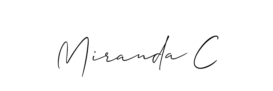 Here are the top 10 professional signature styles for the name Miranda C. These are the best autograph styles you can use for your name. Miranda C signature style 2 images and pictures png