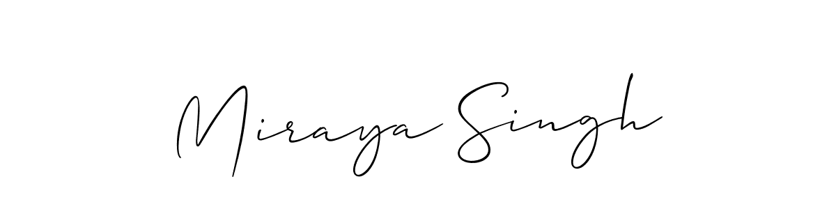 Make a beautiful signature design for name Miraya Singh. Use this online signature maker to create a handwritten signature for free. Miraya Singh signature style 2 images and pictures png