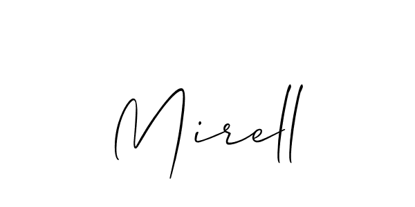 You can use this online signature creator to create a handwritten signature for the name Mirell. This is the best online autograph maker. Mirell signature style 2 images and pictures png