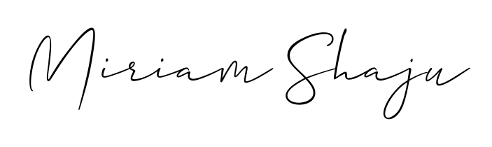 Quickly download Miriam Shaju name signature in high-resolution PNG using Allison_Script style. Ready to insert into PDFs and online applications. Miriam Shaju signature style 2 images and pictures png