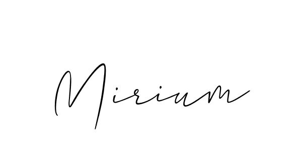 Check out images of Autograph of Mirium name. Actor Mirium Signature Style. Allison_Script is a professional sign style online. Mirium signature style 2 images and pictures png