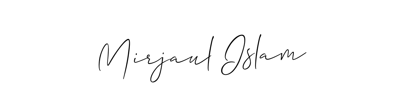 Once you've used our free online signature maker to create your best signature Allison_Script style, it's time to enjoy all of the benefits that Mirjaul Islam name signing documents. Mirjaul Islam signature style 2 images and pictures png