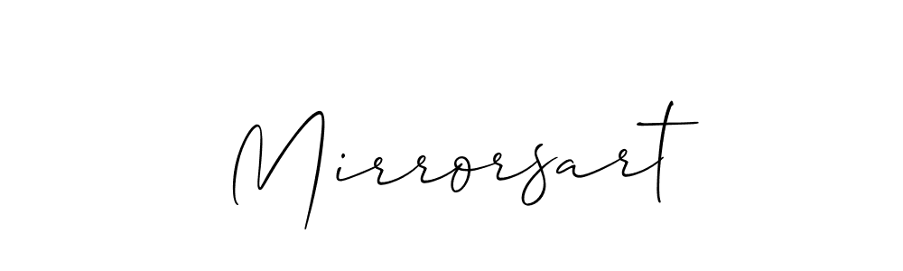 Similarly Allison_Script is the best handwritten signature design. Signature creator online .You can use it as an online autograph creator for name Mirrorsart. Mirrorsart signature style 2 images and pictures png