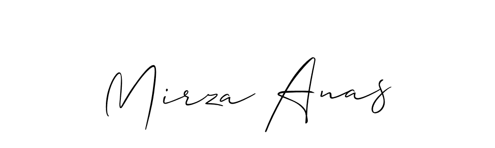 Also You can easily find your signature by using the search form. We will create Mirza Anas name handwritten signature images for you free of cost using Allison_Script sign style. Mirza Anas signature style 2 images and pictures png