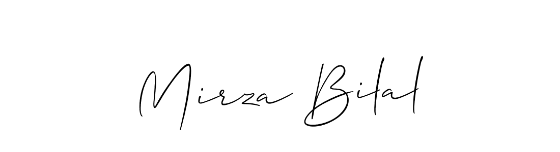 This is the best signature style for the Mirza Bilal name. Also you like these signature font (Allison_Script). Mix name signature. Mirza Bilal signature style 2 images and pictures png