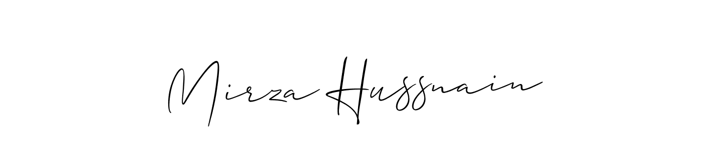 Once you've used our free online signature maker to create your best signature Allison_Script style, it's time to enjoy all of the benefits that Mirza Hussnain name signing documents. Mirza Hussnain signature style 2 images and pictures png