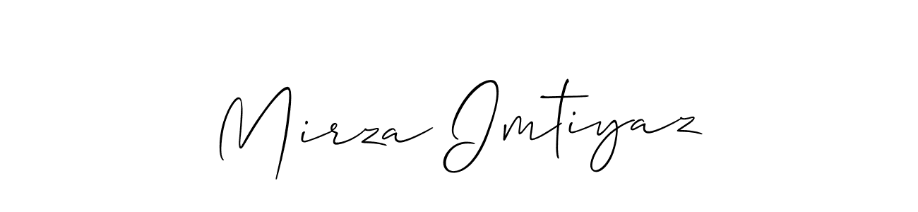 Once you've used our free online signature maker to create your best signature Allison_Script style, it's time to enjoy all of the benefits that Mirza Imtiyaz name signing documents. Mirza Imtiyaz signature style 2 images and pictures png