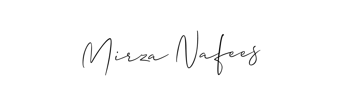 Best and Professional Signature Style for Mirza Nafees. Allison_Script Best Signature Style Collection. Mirza Nafees signature style 2 images and pictures png