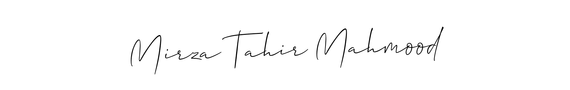 Make a beautiful signature design for name Mirza Tahir Mahmood. Use this online signature maker to create a handwritten signature for free. Mirza Tahir Mahmood signature style 2 images and pictures png