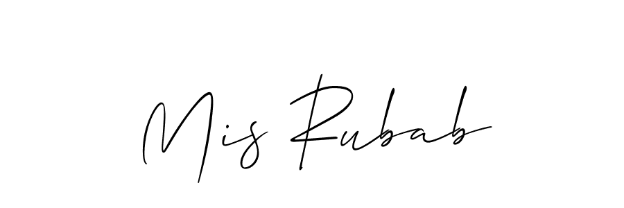 See photos of Mis Rubab official signature by Spectra . Check more albums & portfolios. Read reviews & check more about Allison_Script font. Mis Rubab signature style 2 images and pictures png