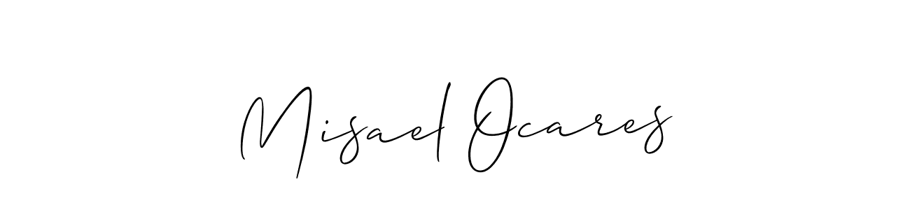 Check out images of Autograph of Misael Ocares name. Actor Misael Ocares Signature Style. Allison_Script is a professional sign style online. Misael Ocares signature style 2 images and pictures png