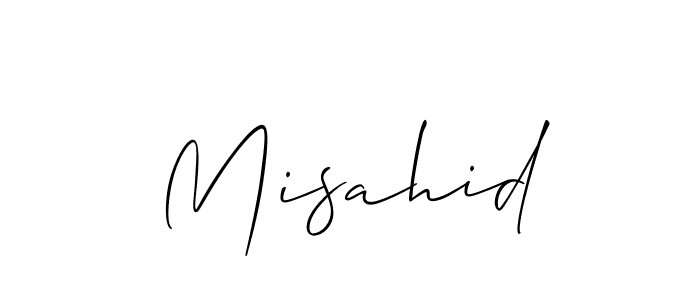 Also You can easily find your signature by using the search form. We will create Misahid name handwritten signature images for you free of cost using Allison_Script sign style. Misahid signature style 2 images and pictures png