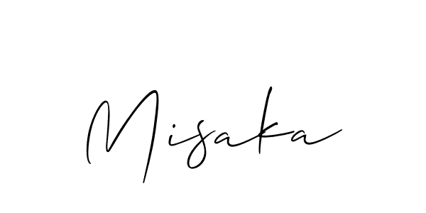 if you are searching for the best signature style for your name Misaka. so please give up your signature search. here we have designed multiple signature styles  using Allison_Script. Misaka signature style 2 images and pictures png