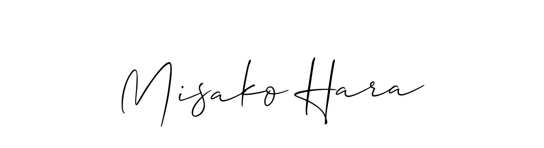 Make a beautiful signature design for name Misako Hara. Use this online signature maker to create a handwritten signature for free. Misako Hara signature style 2 images and pictures png