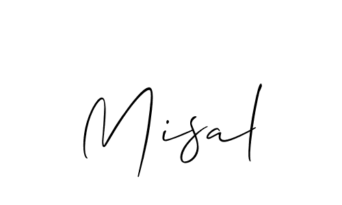 Also we have Misal name is the best signature style. Create professional handwritten signature collection using Allison_Script autograph style. Misal signature style 2 images and pictures png