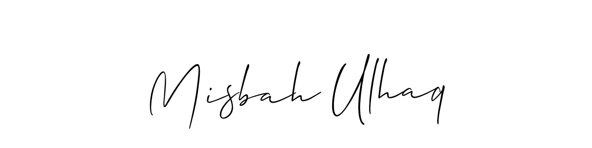 It looks lik you need a new signature style for name Misbah Ulhaq. Design unique handwritten (Allison_Script) signature with our free signature maker in just a few clicks. Misbah Ulhaq signature style 2 images and pictures png