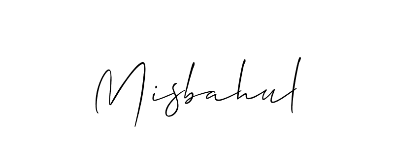 Make a short Misbahul signature style. Manage your documents anywhere anytime using Allison_Script. Create and add eSignatures, submit forms, share and send files easily. Misbahul signature style 2 images and pictures png