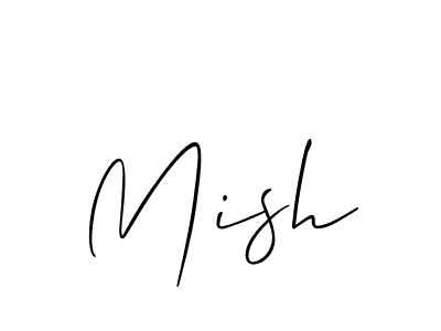 This is the best signature style for the Mish name. Also you like these signature font (Allison_Script). Mix name signature. Mish signature style 2 images and pictures png