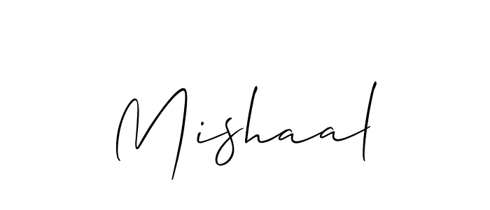 Also we have Mishaal name is the best signature style. Create professional handwritten signature collection using Allison_Script autograph style. Mishaal signature style 2 images and pictures png
