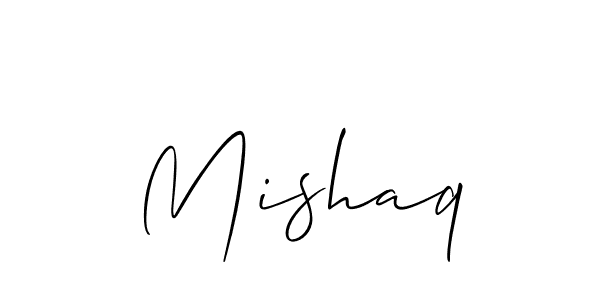Make a short Mishaq signature style. Manage your documents anywhere anytime using Allison_Script. Create and add eSignatures, submit forms, share and send files easily. Mishaq signature style 2 images and pictures png