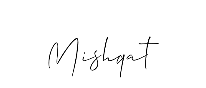 Make a beautiful signature design for name Mishqat. Use this online signature maker to create a handwritten signature for free. Mishqat signature style 2 images and pictures png